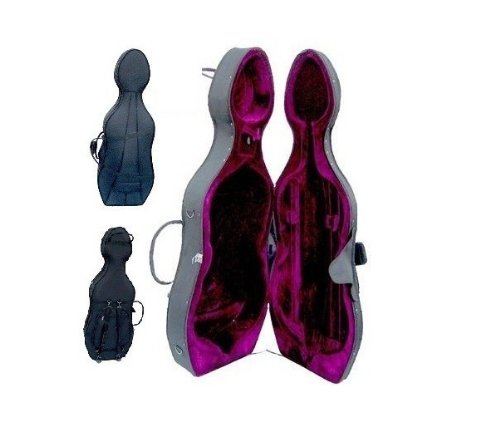 Merano 1/4 Size Black Student Cello Set - Image 3
