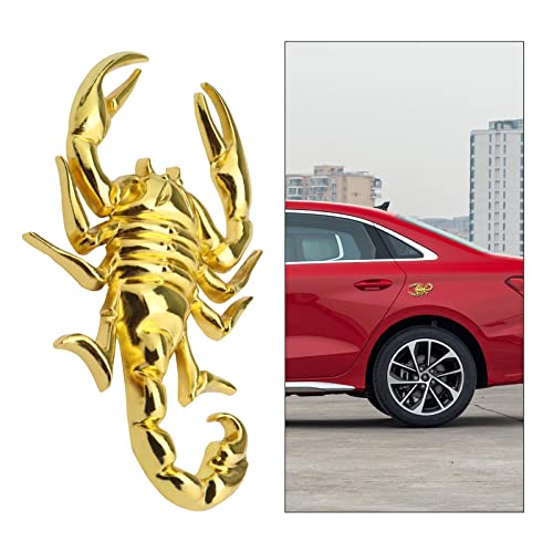 Micro Traders 3D Scorpion Metal Car Sticker Emblem - Image 3