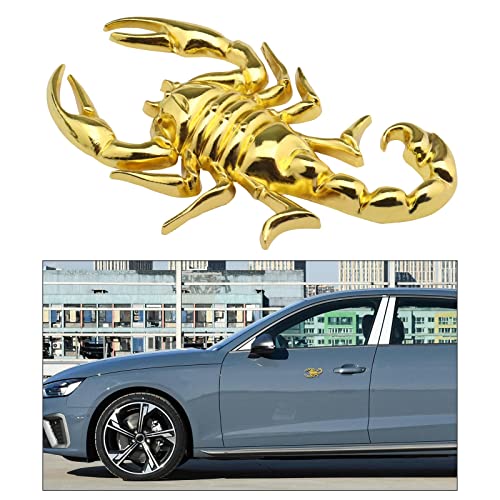 Micro Traders 3D Scorpion Metal Car Sticker Emblem - Image 4