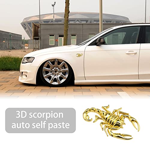 Micro Traders 3D Scorpion Metal Car Sticker Emblem - Image 2