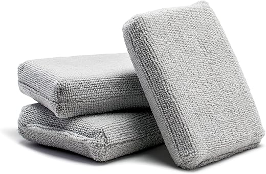 Griot's Garage Microfiber Applicator Pads 55498 (Set of 3)