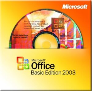 Microsoft Microsoft Office Basic 2003 WIN32 For System Builders