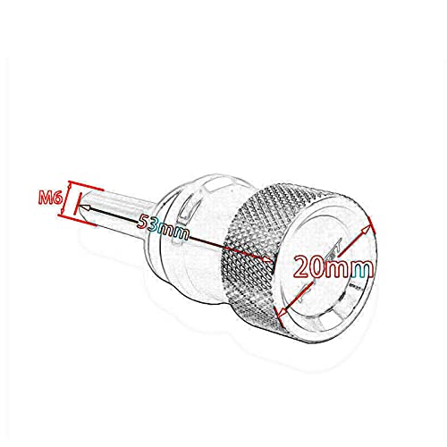 Midimttop Motorcycle Aluminum Tool-less Quick Release Seat Screw - Image 3