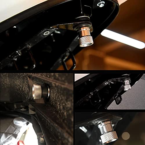 Midimttop Motorcycle Aluminum Tool-less Quick Release Seat Screw - Image 5