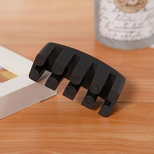 MIHEY Rubber Cello Practice Mute, Black - Image 5