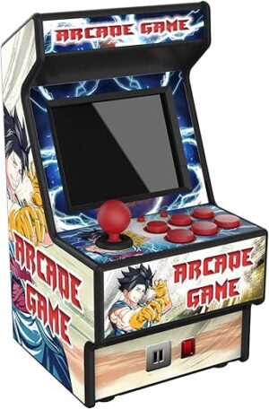 Golden Security Mini Arcade Game Machine 156 Classic Handheld Games