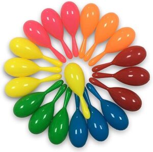 OuMuaMua Mini Maracas For Kids Fiesta Party