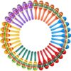 Hungdao Mini Mexican Fiesta Wooden Maracas Set