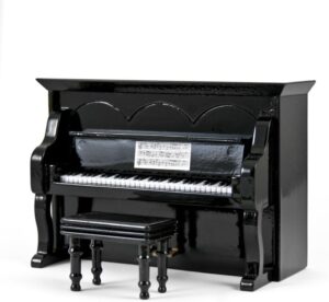 MusicBoxAttic Miniature 18 Note Musical Piano