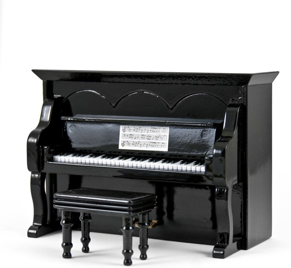 MusicBoxAttic Miniature 18 Note Musical Piano