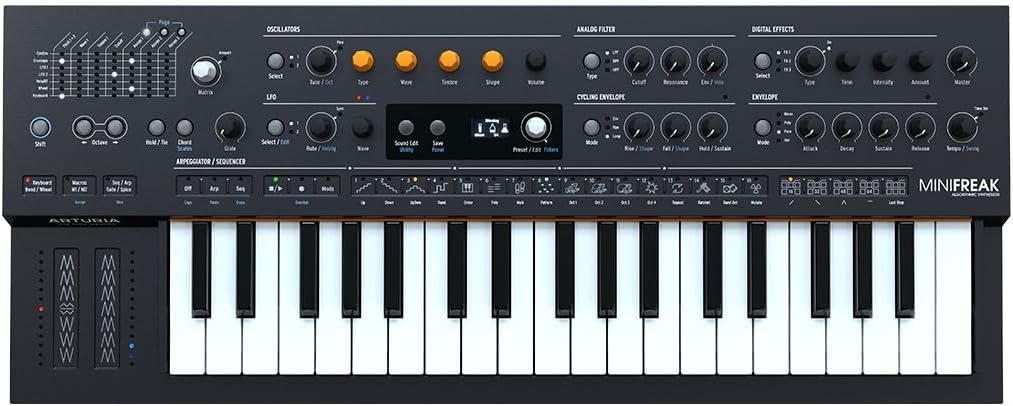 ARTURIA MiniFreak 37 Key 6-Voice Synthesizer Keyboard