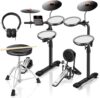 HAMPBACK MK-0 PRO Electric Drum Set With 7” Mesh Pads