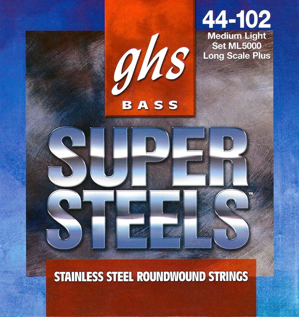 GHS Strings ML5000 Super Steels Bass Guitar Strings