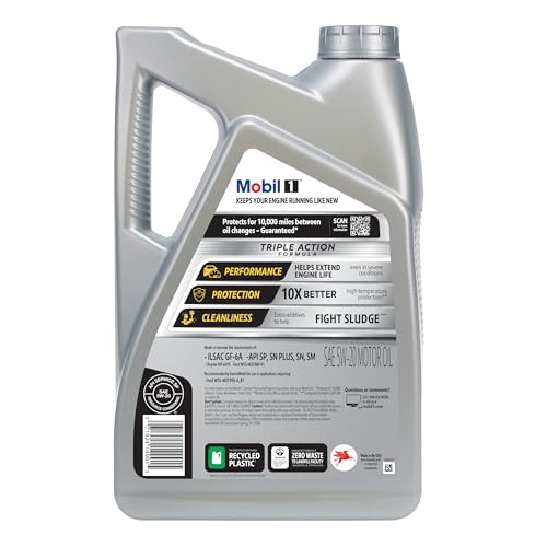 Mobil Advanced Full Synthetic Motor Oil 5W-20 - Image 3