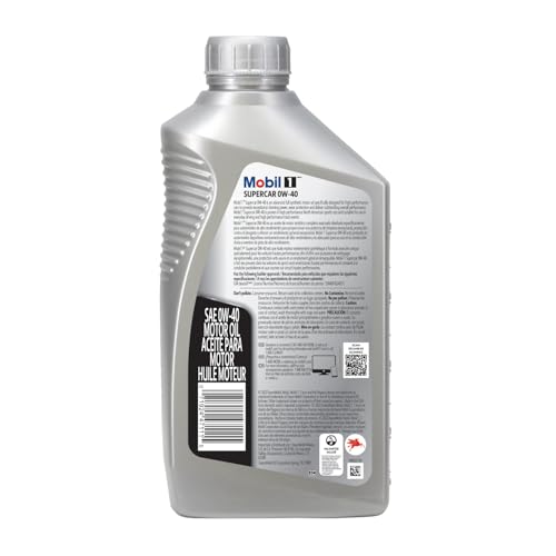 Mobil Supercar Full Synthetic Motor Oil 0W-40 - Image 2