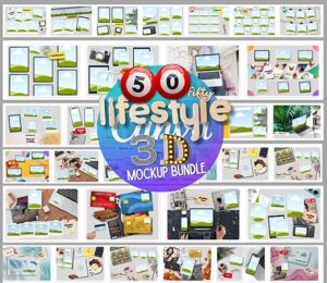 Generic Modern Living Lifestyle Mockup by Author’s Name