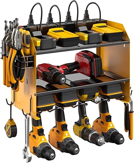 CCCEI Modular Power Tool Organizer Wall Mount