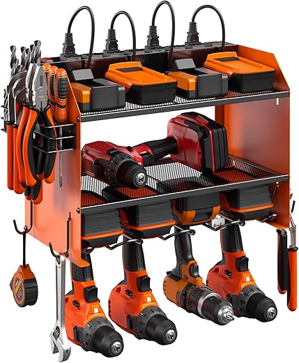 CCCEI Modular Power Tool Organizer Wall Mount