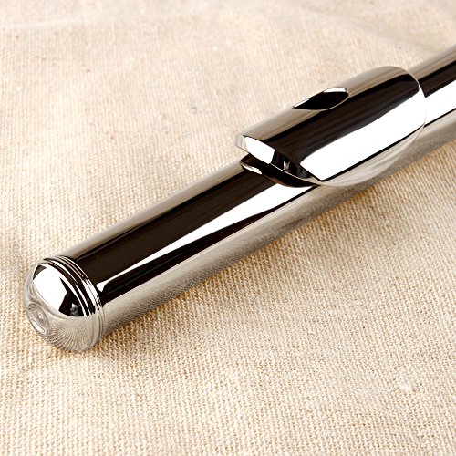 MoonAngel Silver Nickel Plated C Key Flute - Image 4
