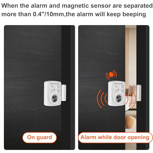 Mosaic Alarm 3 Pack 130db Door Alarm System - Image 5