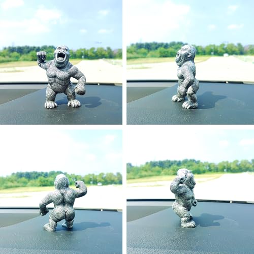 Motaney Gorilla Car Ornaments For Dashboard Decor - Image 4