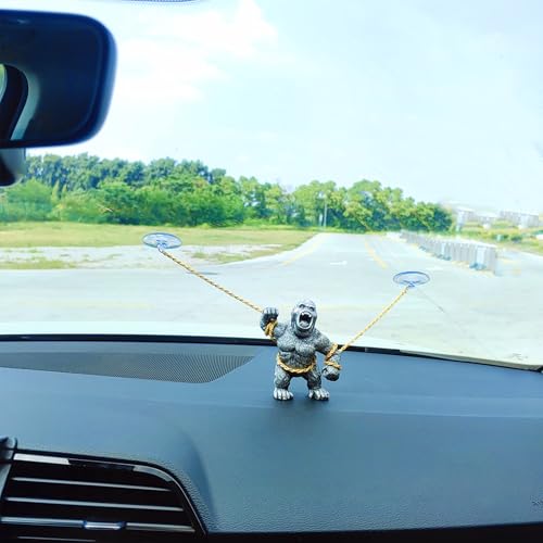 Motaney Gorilla Car Ornaments For Dashboard Decor - Image 5