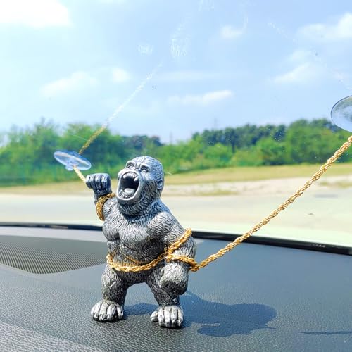 Motaney Gorilla Car Ornaments For Dashboard Decor - Image 2