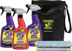 Wizards Motorcycle Cleaning Kit – Cleaner & Detailer