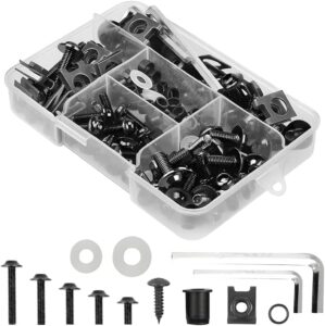 BELOMI Motorcycle Fairing Bolt Kit, 177pcs
