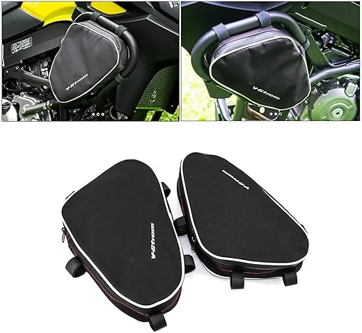 VITINO Motorcycle Frame Crash Bars Bag For Suzuki V-Strom DL650 DL1000