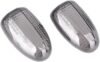 Mallofusa Motorcycle Front Turn Signal Light Lens