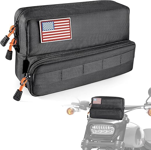 Benlari Motorcycle Handlebar Bag, Universal Tool Bag