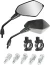 RACOONA Motorcycle Handlebar Rear View Mirrors