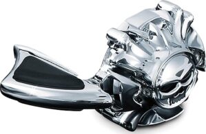 Kuryakyn Motorcycle Handlebar Zombie Skull Throttle Boss