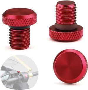 JALWM Motorcycle Mirror Hole Plug M10x1.25