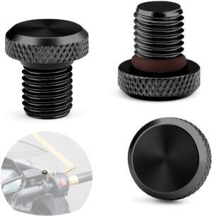 JALWM Motorcycle Mirror Hole Plug M10x1.25