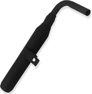 FLYPIG Motorcycle Muffler Pipe Exhaust Silencer For Yamaha PW50