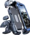 Bovemanx Motorcycle Phone Mount Holder, Anti-Shake