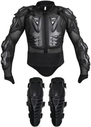 Aikelai Motorcycle Protective Jacket And Knee Pads