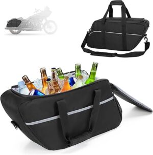 HODRANT Motorcycle Saddlebag Cooler, Leakproof Insert