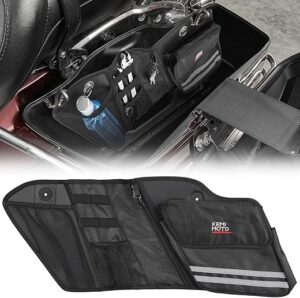 KEMIMOTO Motorcycle Saddlebag Organizers Compatible Touring Models