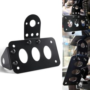 LivTee Motorcycle Side License Plate Bracket Holder