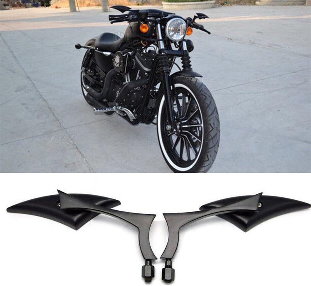 Rich Choices Motorcycle Spear Blade Rear View Mirrors