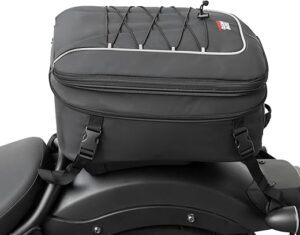 KEMIMOTO Motorcycle Tail Bag, Waterproof Rear Seat