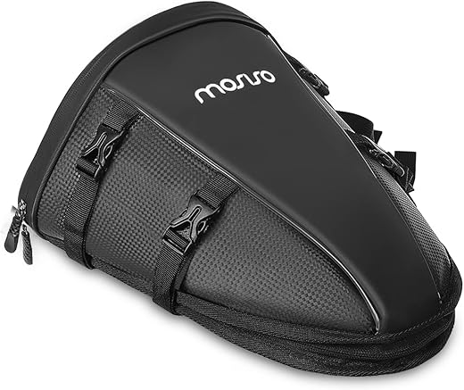 MOSISO Motorcycle Tail Bag Waterproof Storage