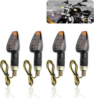 carleef Motorcycle Turn Signals – 14LED 12V Amber