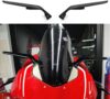 WALIPILUSI Motorcycle Wind Wing Rearview Mirrors
