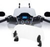 motoparty Motorcycle Windshield Extension – Universal Adjustable