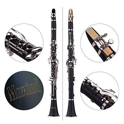 Mowind Beginner Bb Clarinet With Cleaning Kit - Image 4