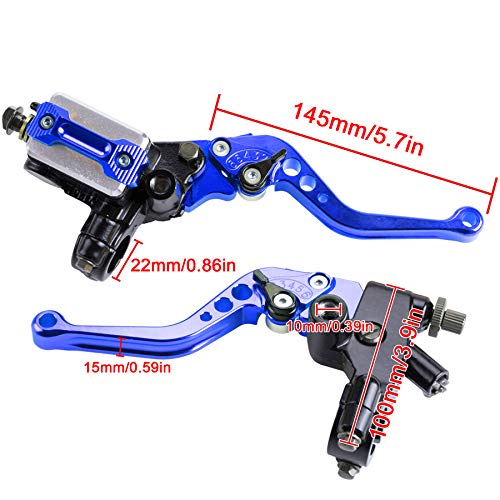 MRELC Motorcycle Handlebar Brake Master Cylinder Set - Image 4